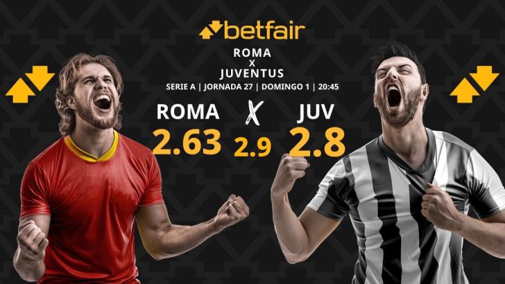 Roma - Juventus: horario, dónde ver, estadísticas, pronósticos y clasificación