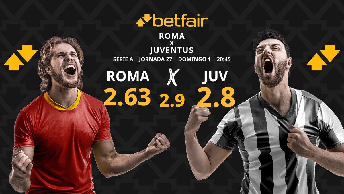 Roma - Juventus: horario, dónde ver, estadísticas, pronósticos y clasificación