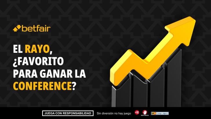 ¿A cuánto se paga que el Rayo Vallecano gana la Conference?