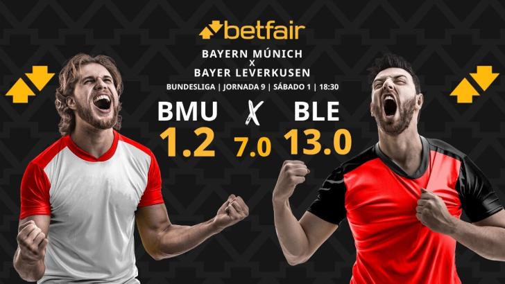 Bayern Múnich vs. Bayer Leverkusen: horario, dónde ver, pronósticos y clasificación