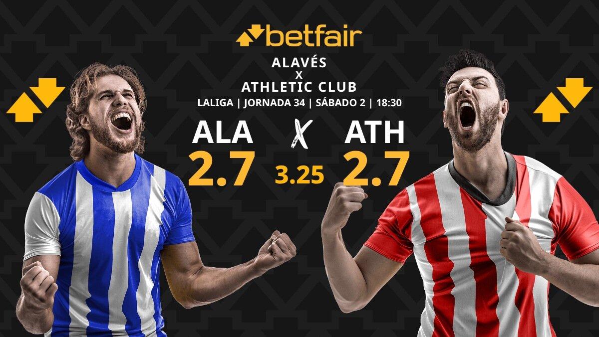 Deportivo Alavés - Athletic Club: horario, dónde ver, estadísticas, pronósticos y clasificación