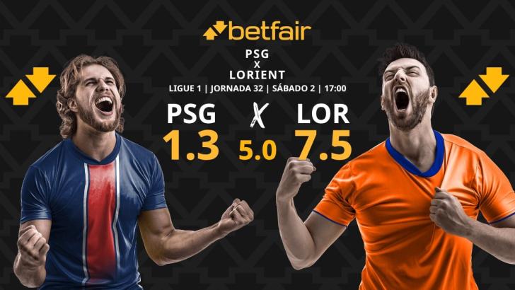 PSG - Lorient: horario, dónde ver, estadísticas, pronósticos y clasificación