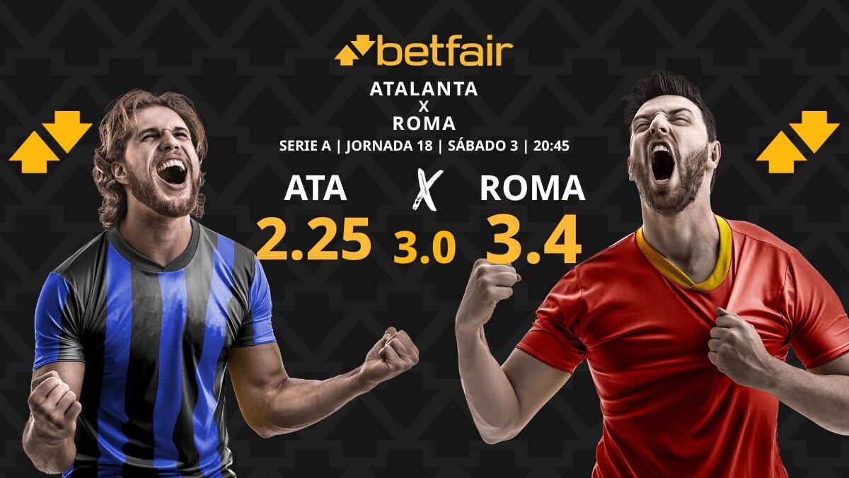 Atalanta BC vs. AS Roma: horario, dónde ver, pronósticos y clasificación