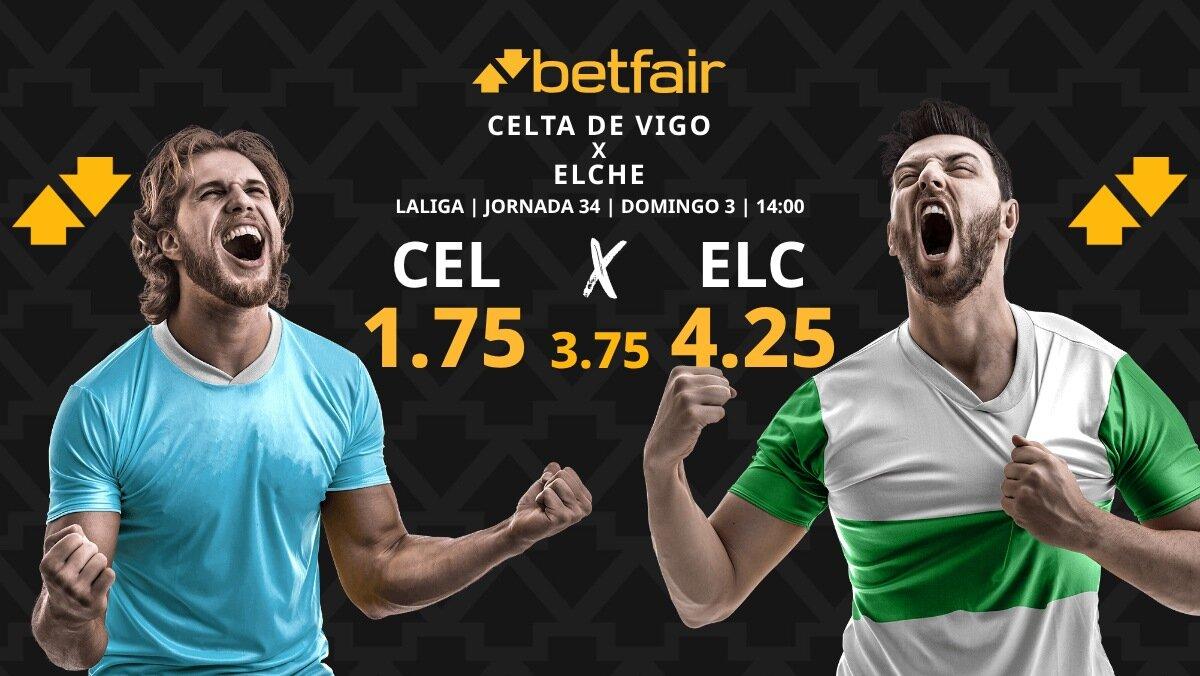Celta de Vigo - Elche: horario, dónde ver, estadísticas, pronósticos y clasificación
