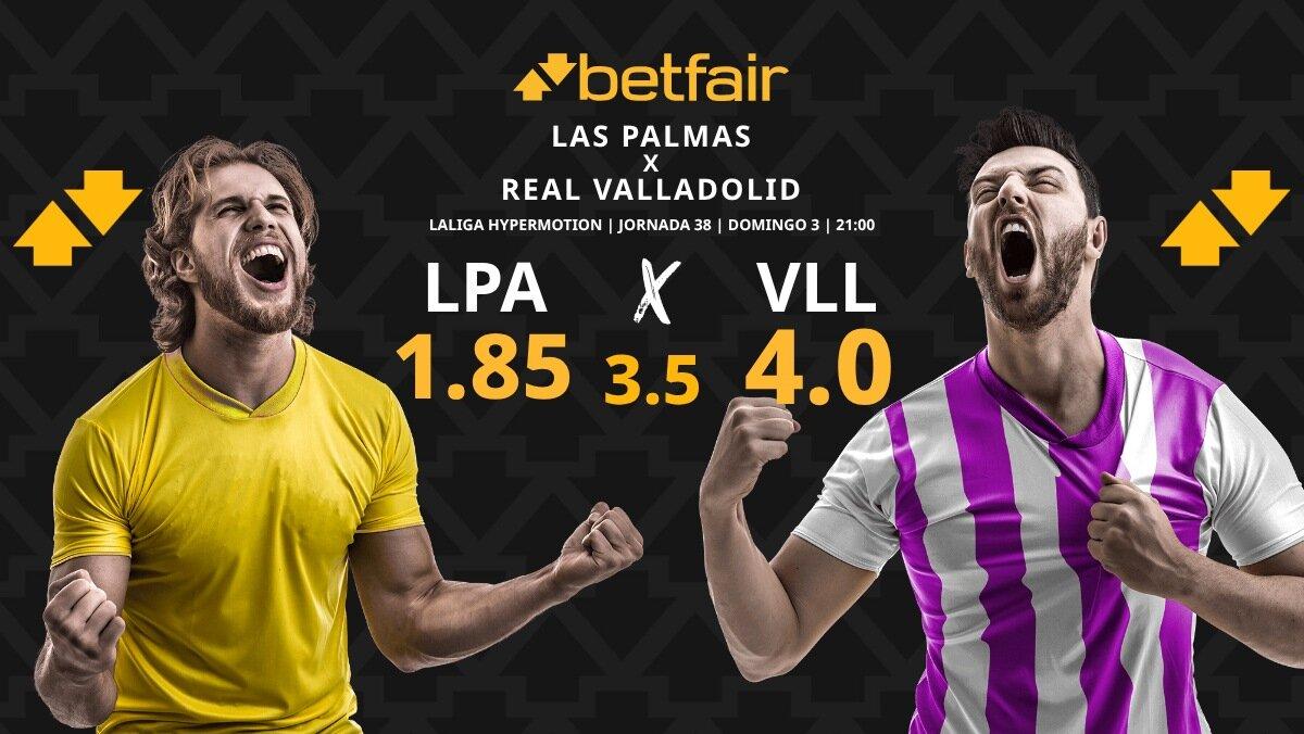 Las Palmas - Real Valladolid: horario, dónde ver, estadísticas, pronósticos y clasificación