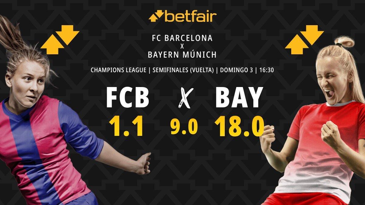 FC Barcelona - Bayern Múnich: horario, dónde ver, pronósticos y estadísticas