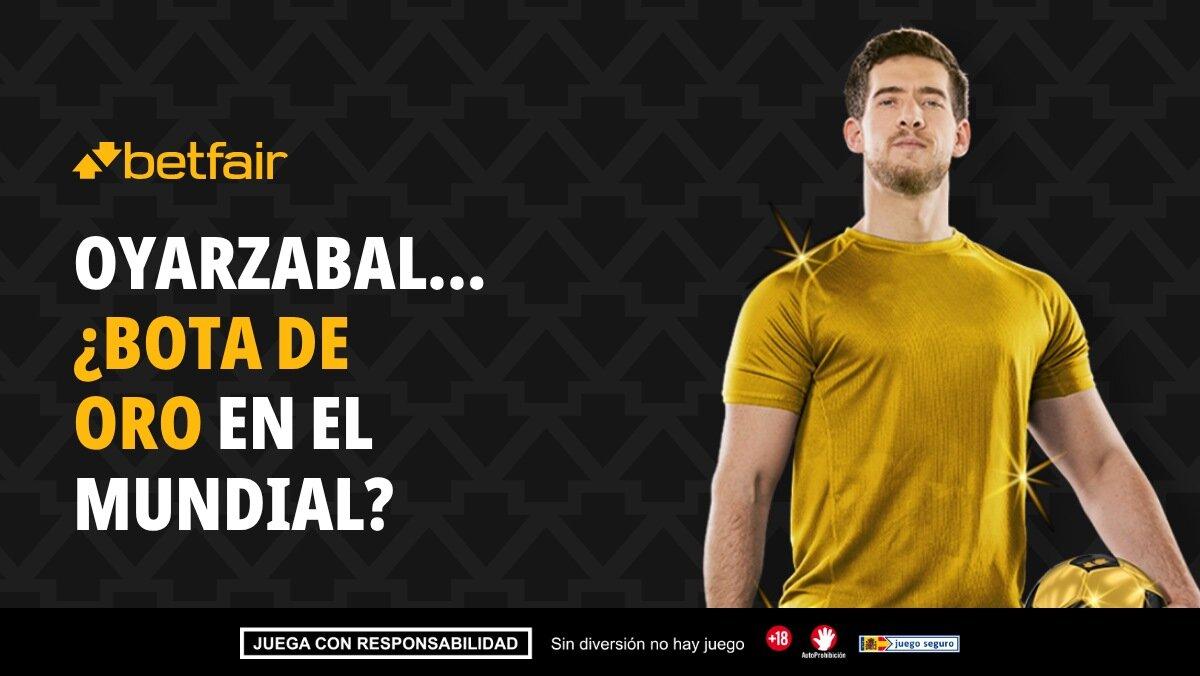 Apuestas Bota de Oro Mundial 2026: Oyarzabal supera a Messi 