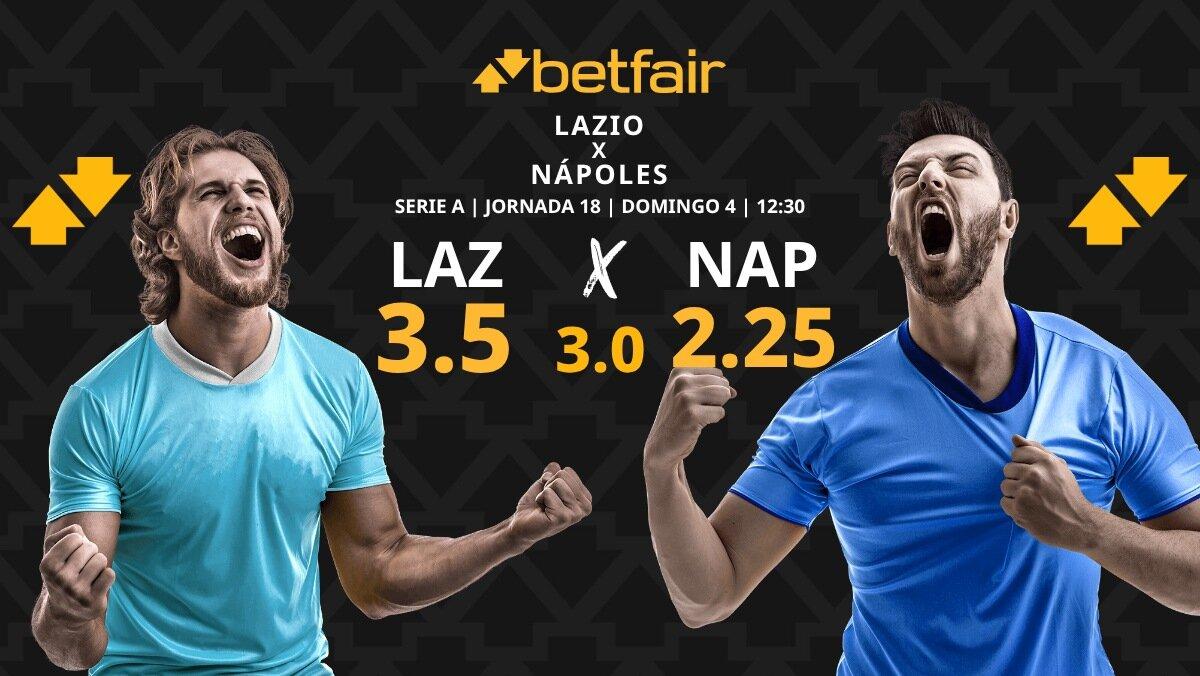 Lazio vs. Nápoles: horario, dónde ver, pronósticos y clasificación
