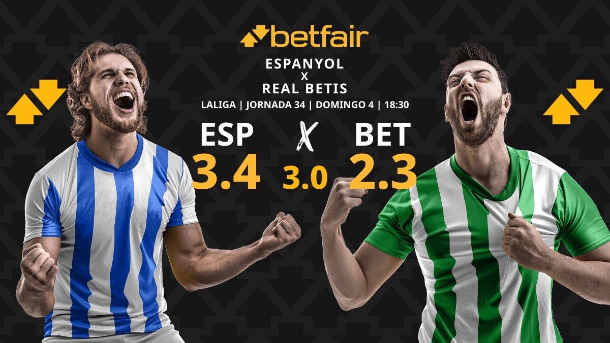 RCD Espanyol vs. Real Betis: horario, dónde ver, pronósticos y clasificación