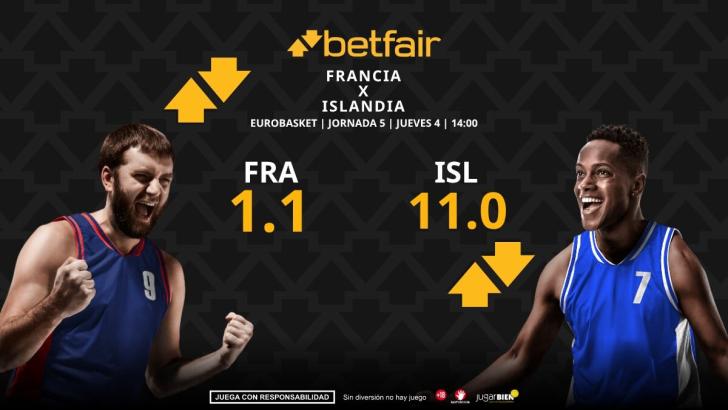 Francia vs. Islandia: horario, dónde ver, pronósticos y estadísticas