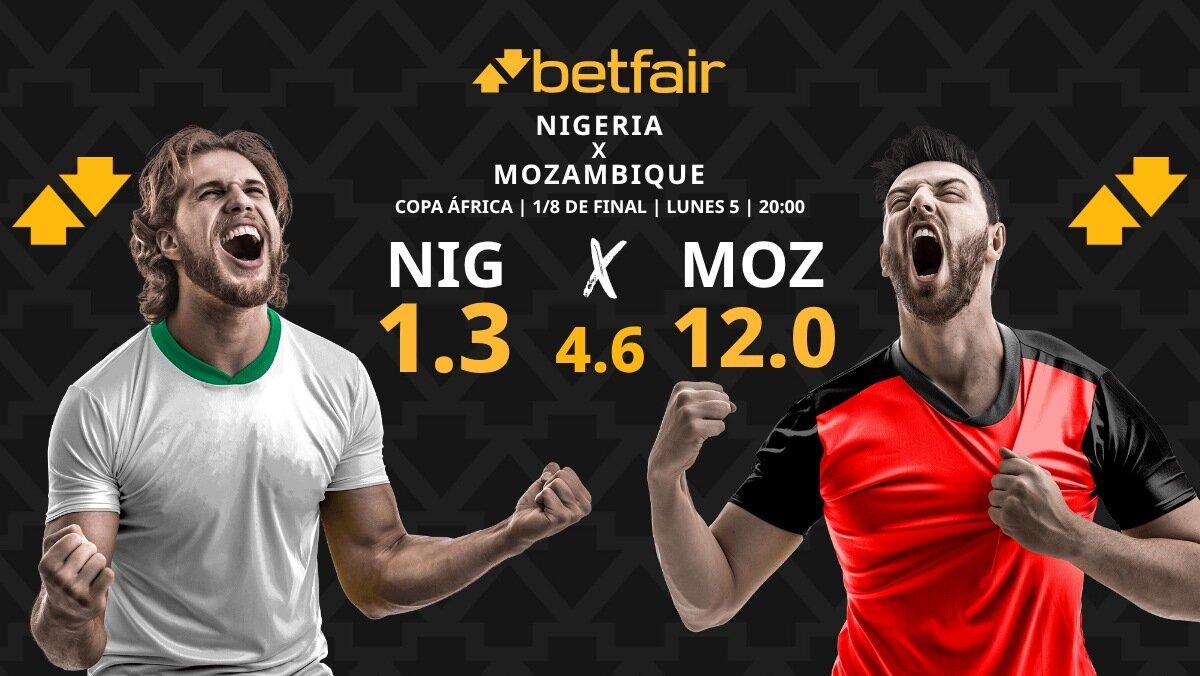 Nigeria vs. Mozambique: horario, dónde ver, pronósticos y cuadro