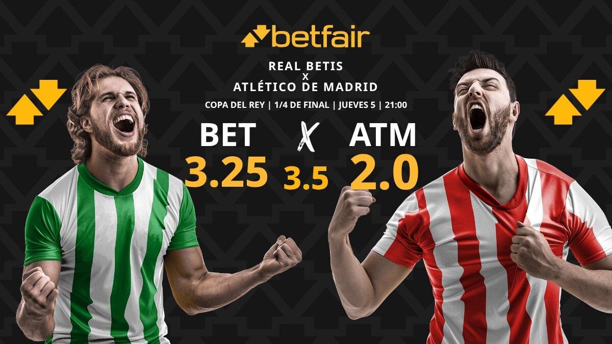 Real Betis vs. Atlético de Madrid: horario, dónde ver, pronósticos y estadísticas