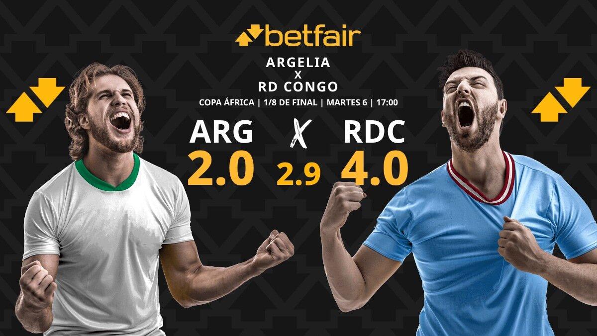 Argelia vs. RD Congo: horario, dónde ver, pronósticos y cuadro