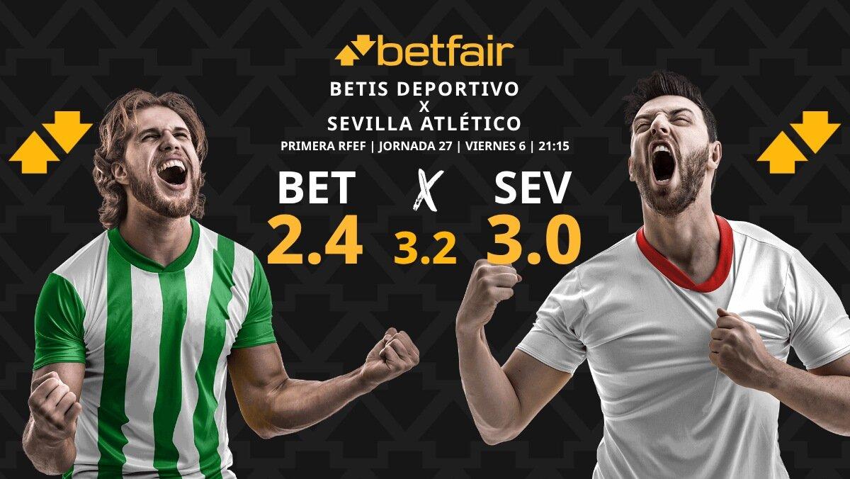 Betis Deportivo - Sevilla Atlético: horario, dónde ver, pronósticos, estadísticas y clasificación