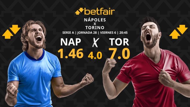 Nápoles - Torino: horario, dónde ver, estadísticas, pronósticos y clasificación
