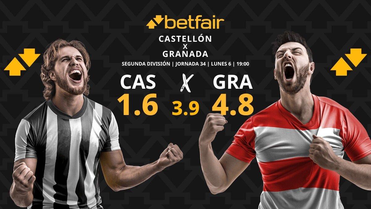 Castellón - Granada: horario, dónde ver, pronósticos, estadísticas y clasificación