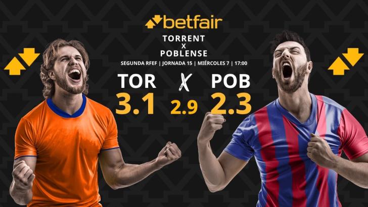 Torrent CF vs. UD Poblense: horario, dónde ver, pronósticos y clasificación
