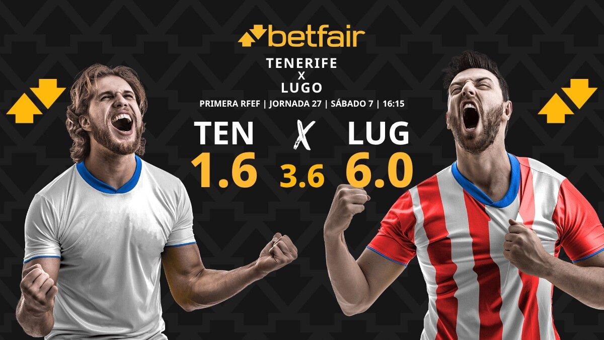 CD Tenerife - CD Lugo: horario, dónde ver, pronósticos, clasificación y estadísticas