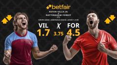 Aston Villa - Nottingham Forest: horario, dónde ver, pronósticos, estadísticas y cuadro