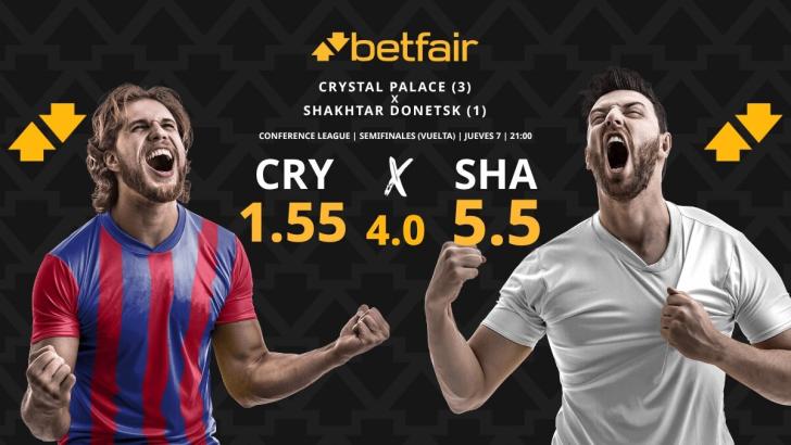 Crystal Palace - Shakhtar Donetsk: horario, dónde ver, pronósticos, estadísticas y cuadro