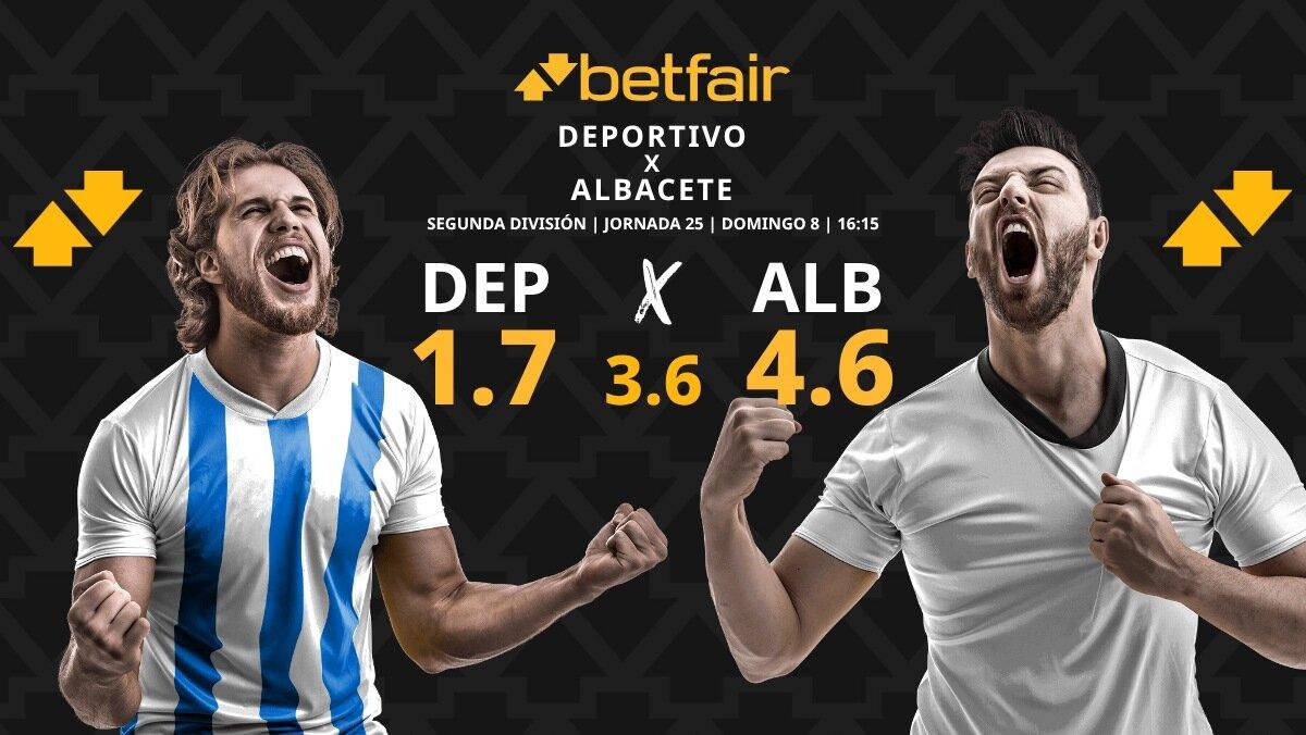 RC Deportivo vs. Albacete Balompié: horario, dónde ver, pronósticos y clasificación