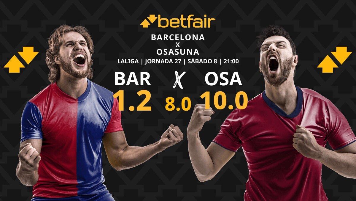 FC Barcelona vs. CA Osasuna: horario, dónde ver, pronósticos y clasificación
