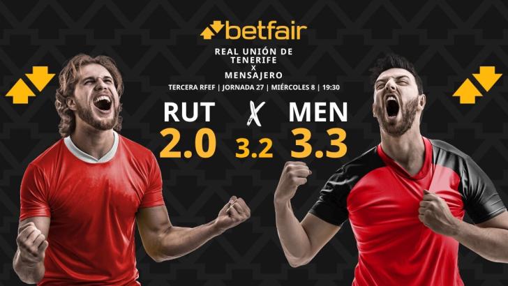 Real Unión de Tenerife - CD Mensajero: horario, dónde ver, pronósticos, estadísticas y clasificación
