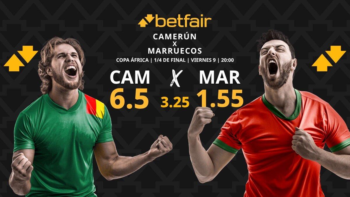 Camerún vs. Marruecos: horario, dónde ver, pronósticos y cuadro