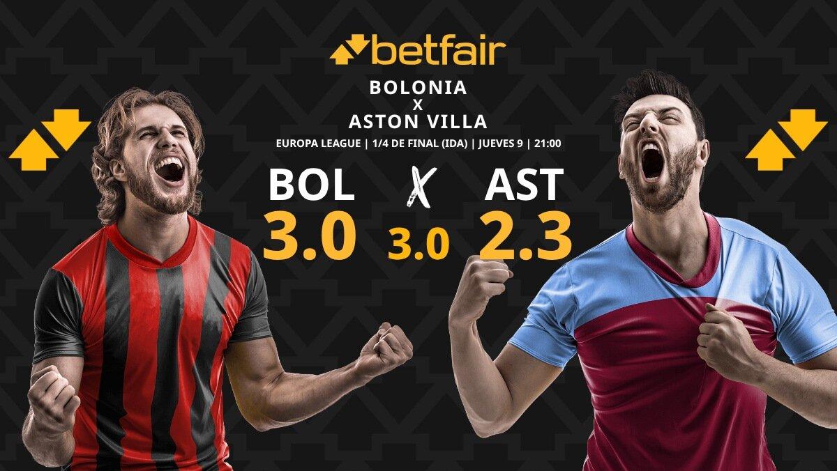 Bolonia - Aston Villa: horario, dónde ver, pronósticos y estadísticas