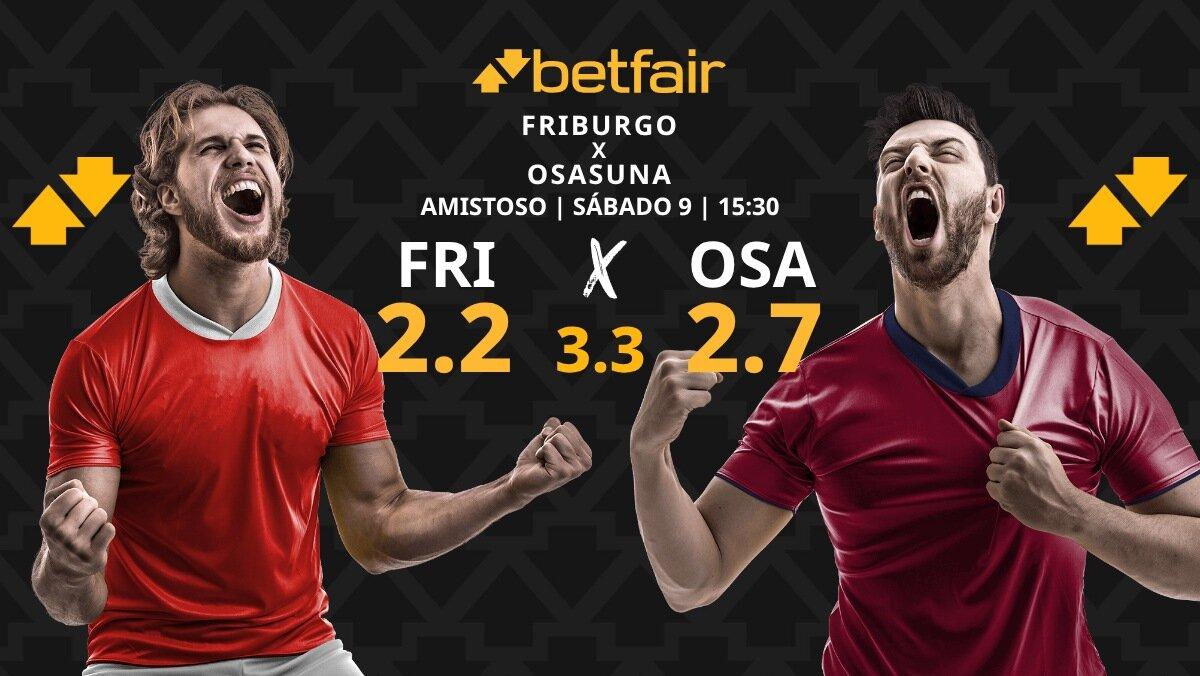 SC Friburgo vs. CA Osasuna: horario, dónde ver, estadísticas y pronósticos