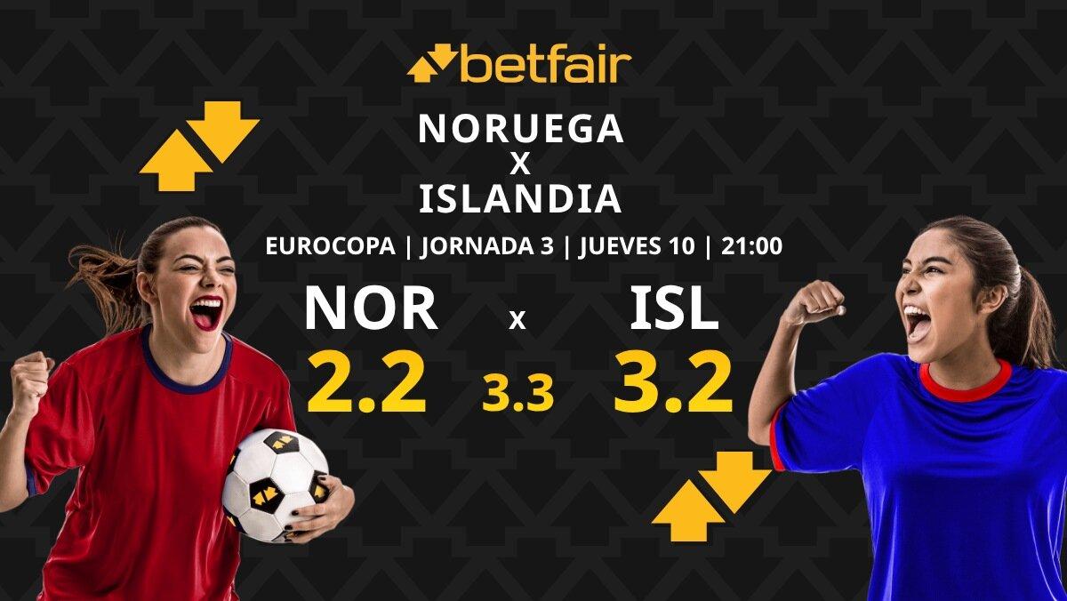 Noruega vs. Islandia: horario, dónde ver, pronósticos y clasificación