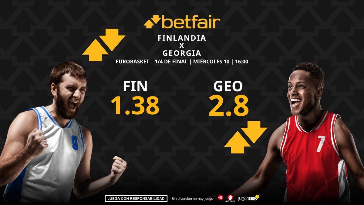 Finlandia vs. Georgia: horario, dónde ver, pronósticos y estadísticas