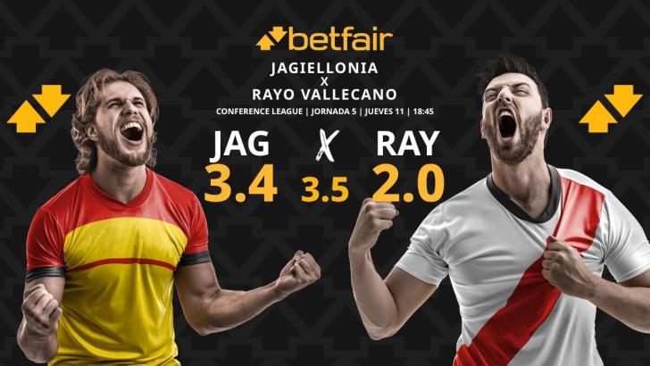 Jagiellonia Białystok vs. Rayo Vallecano: horario, dónde ver, pronósticos y clasificación