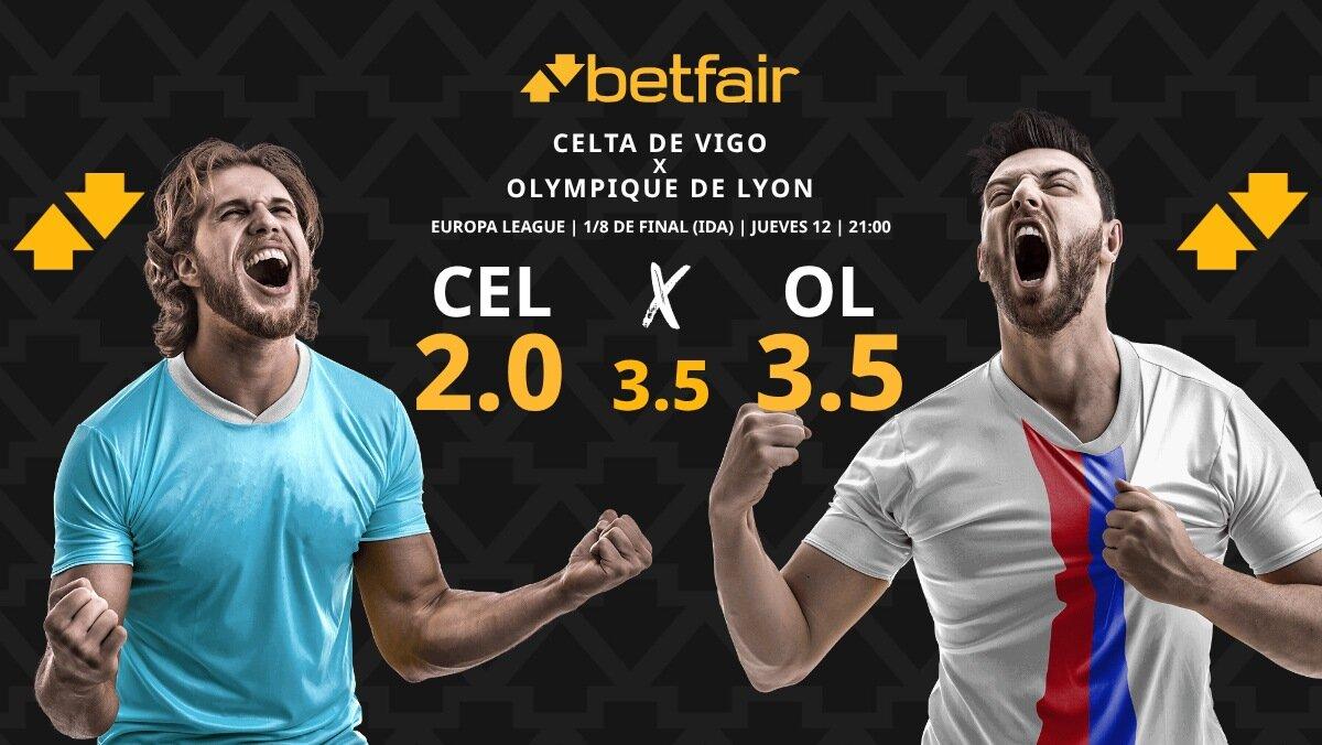 Celta de Vigo - Olympique de Lyon: horario, dónde ver, pronósticos, estadísticas y cuadro