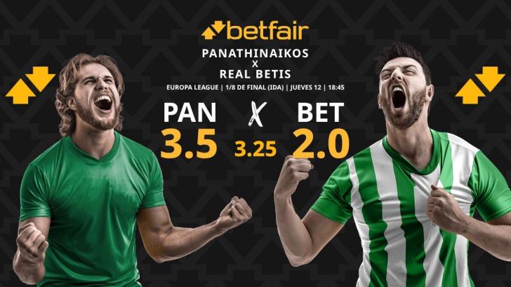 Panathinaikos - Real Betis: horario, dónde ver, pronósticos, estadísticas y cuadro