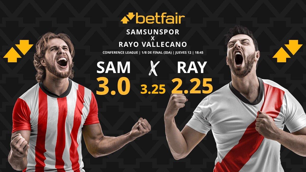 Samsunspor - Rayo Vallecano: horario, dónde ver, pronósticos y estadísticas