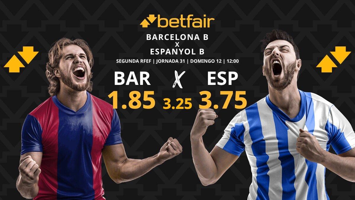 FC Barcelona B - Espanyol B: horario, dónde ver, estadísticas, pronósticos y clasificación