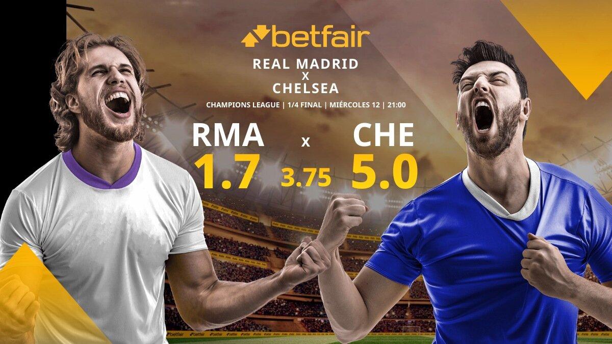 Real Madrid vs. Chelsea: horario, TV, alineaciones, estadísticas y mejores pronósticos