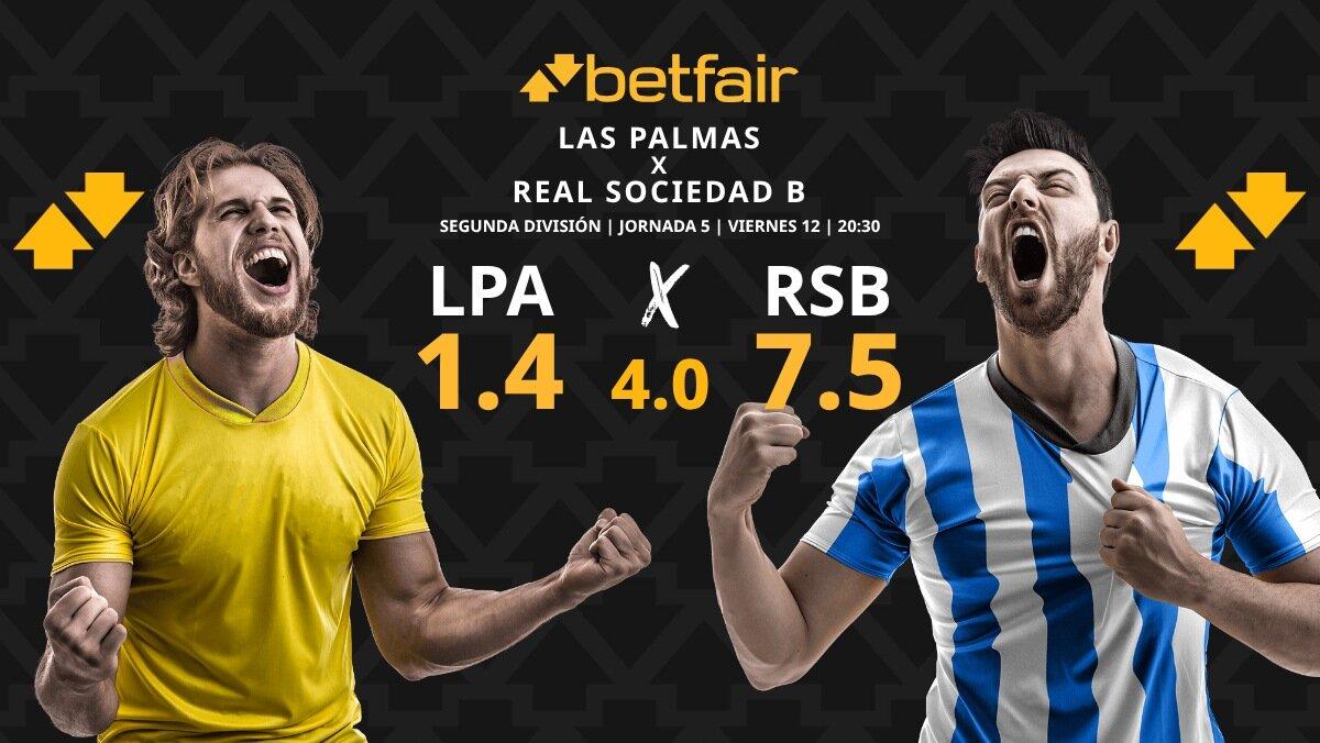 UD Las Palmas vs. Real Sociedad B: horario, dónde ver, pronósticos y clasificación