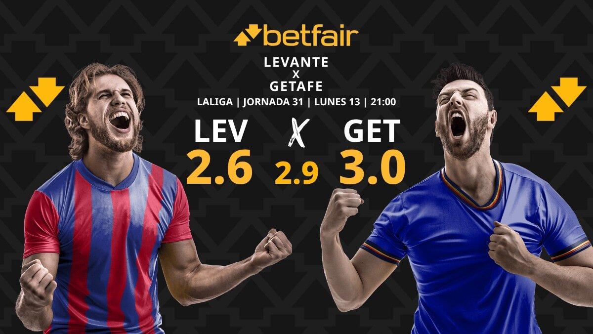 Levante - Getafe: horario, dónde ver, estadísticas, pronósticos y clasificación