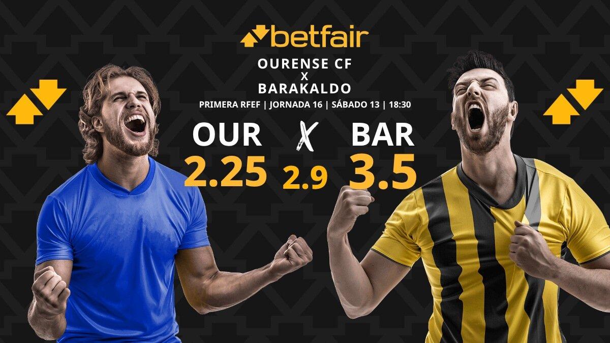 Ourense CF vs. Barakaldo CF: horario, dónde ver, pronósticos y clasificación