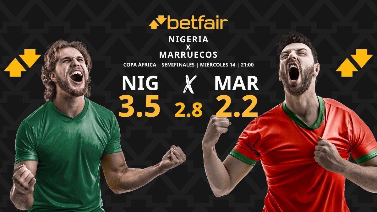 Nigeria vs. Marruecos: horario, dónde ver, pronósticos y cuadro