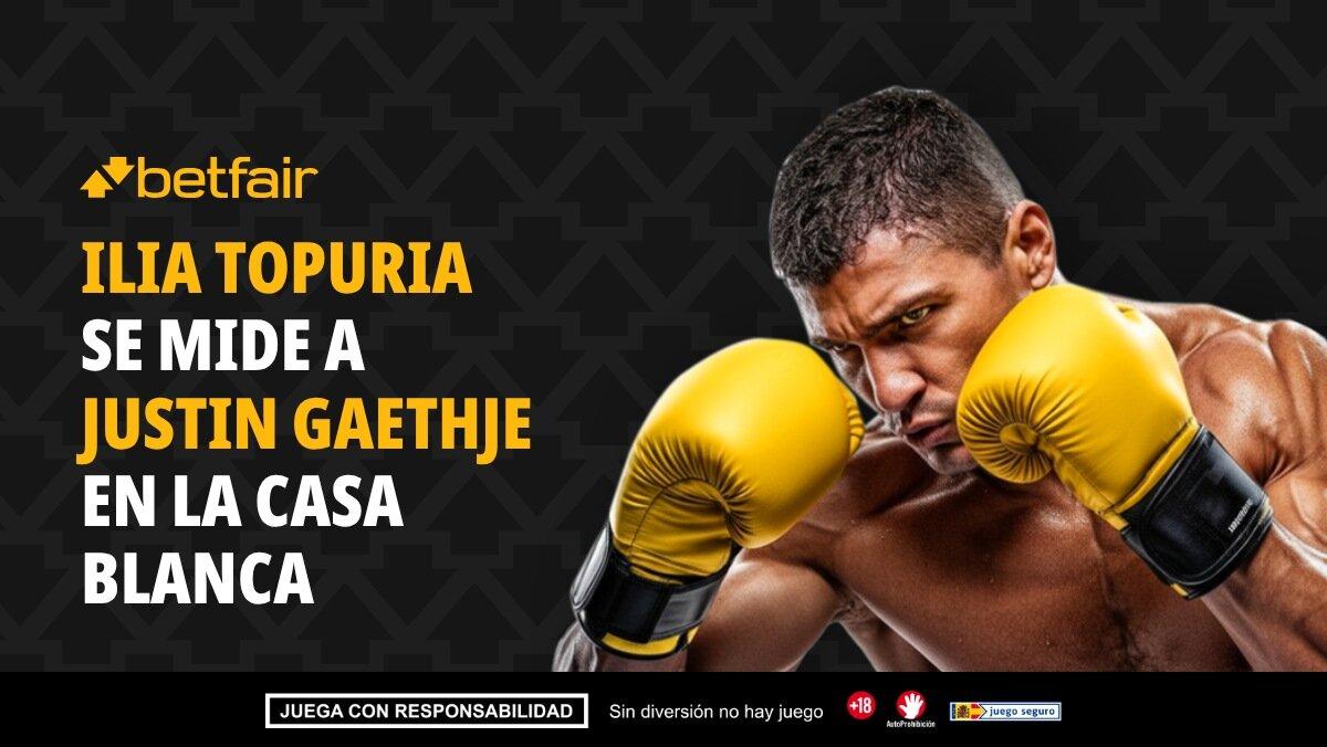Ilia Topuria - Justin Gaethje: horario, dónde ver, pronósticos y estadísticas