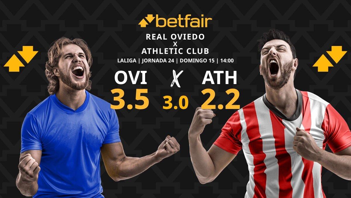 Real Oviedo - Athletic Club: horario, dónde ver, pronósticos, estadísticas y clasificación