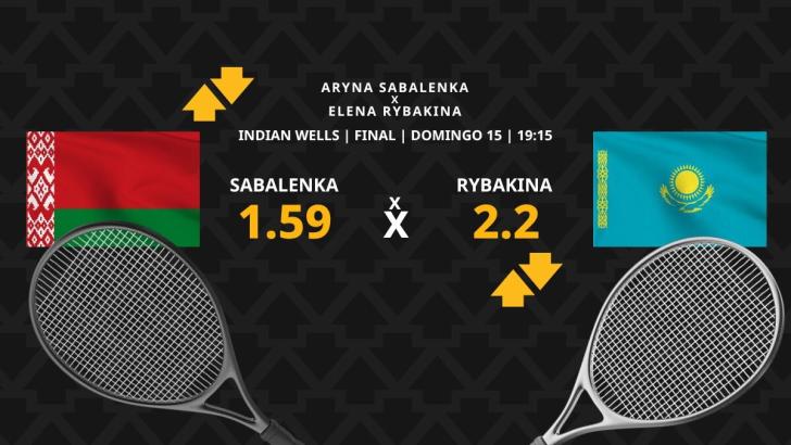 Aryna Sabalenka - Elena Rybakina: horario, dónde ver, estadísticas y pronósticos
