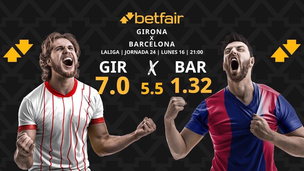 Girona - Barcelona: horario, dónde ver, estadísticas, pronósticos y clasificación