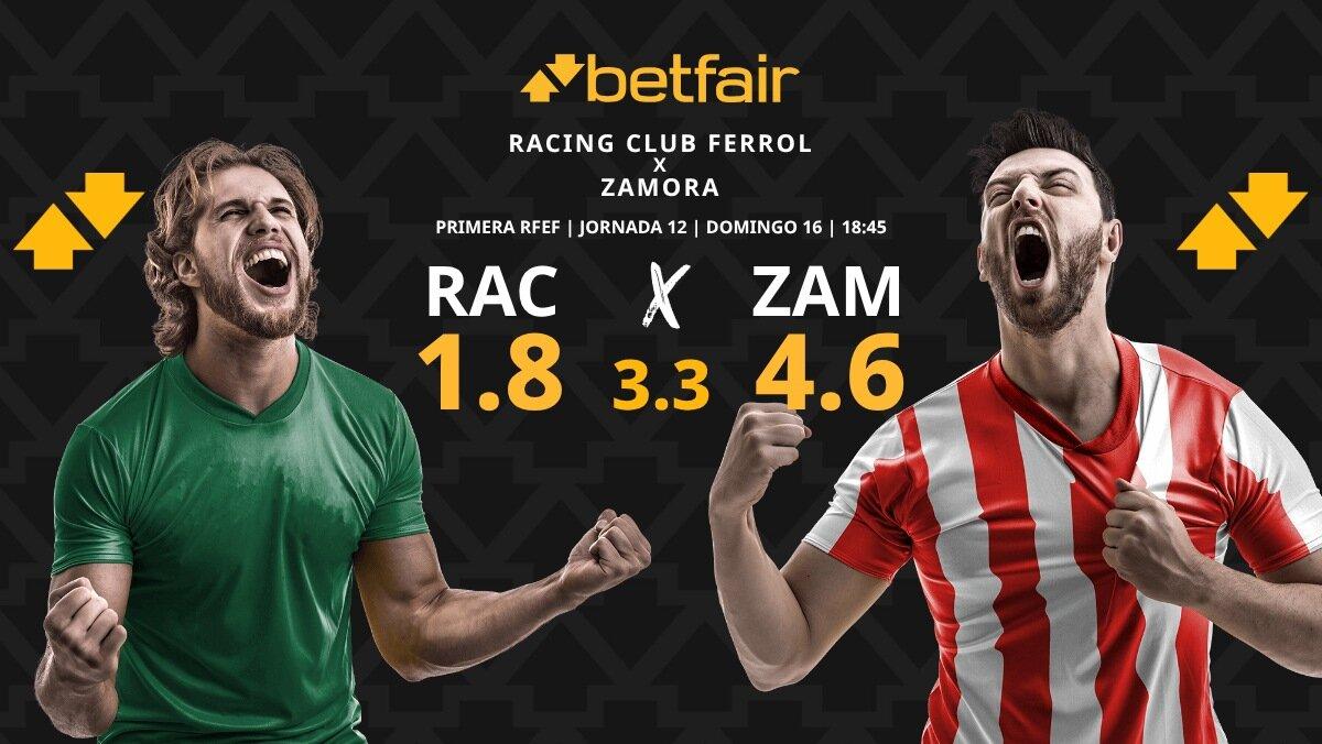 Racing Club Ferrol vs. Zamora CF: horario, dónde ver, pronósticos y clasificación