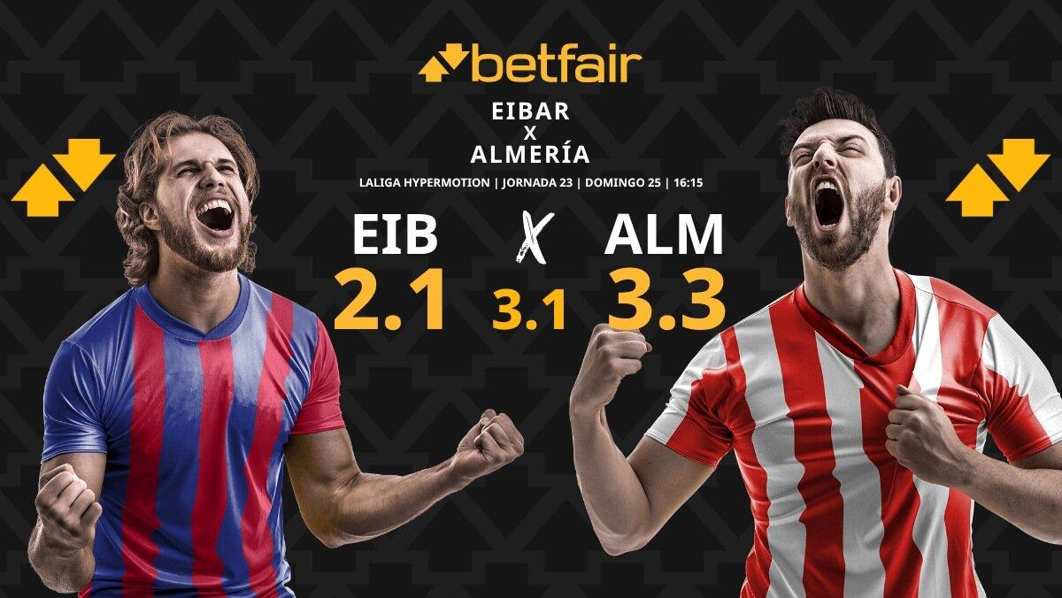 SD Eibar vs. UD Almería: horario, dónde ver, pronósticos y clasificación