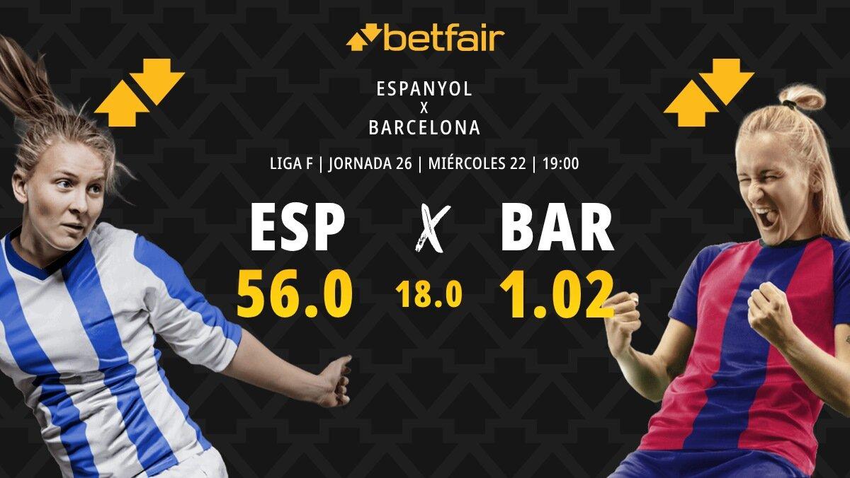 Espanyol - FC Barcelona: horario, dónde ver, pronósticos, estadísticas y clasificación