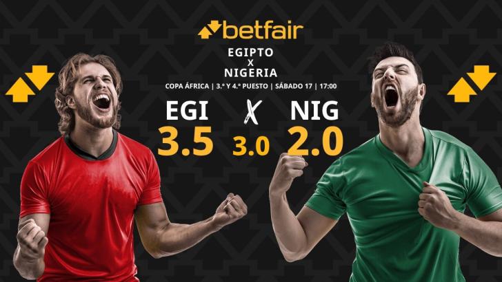 Egipto vs. Nigeria: horario, dónde ver, pronósticos y cuadro